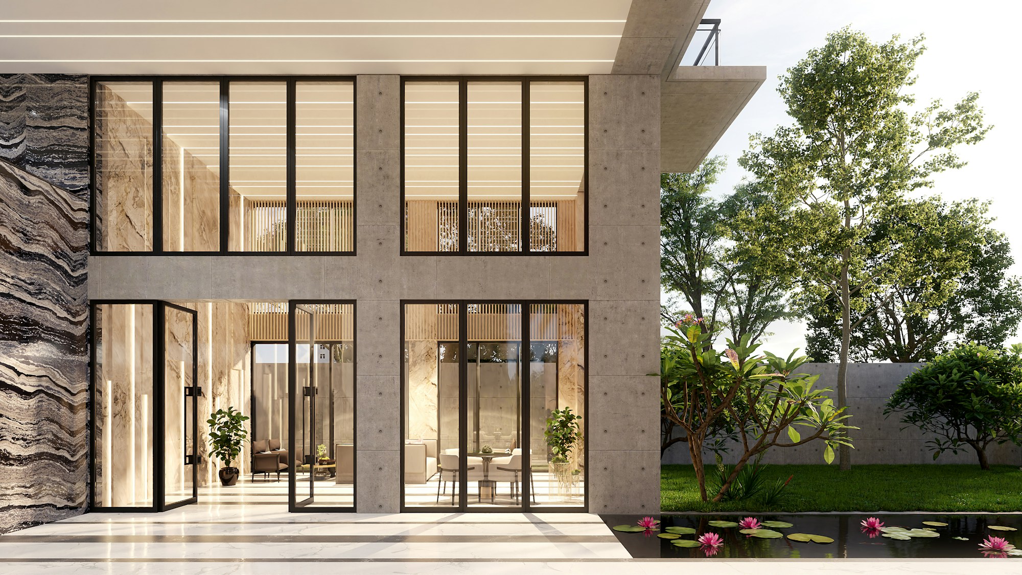 Pool Court Villa
